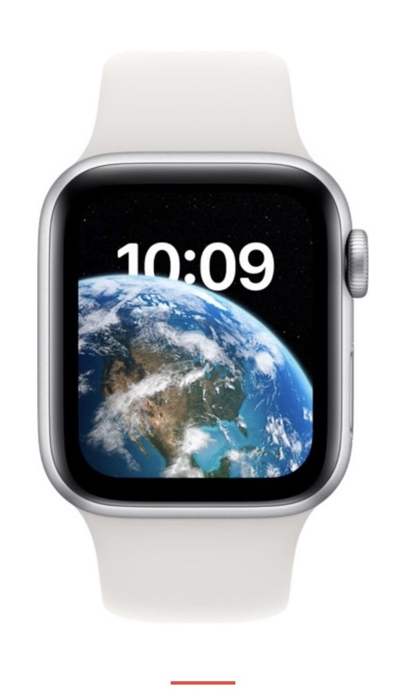 Смарт-часы Apple Watch SE 2 Gen (2022) 44 мм серебристый-белый