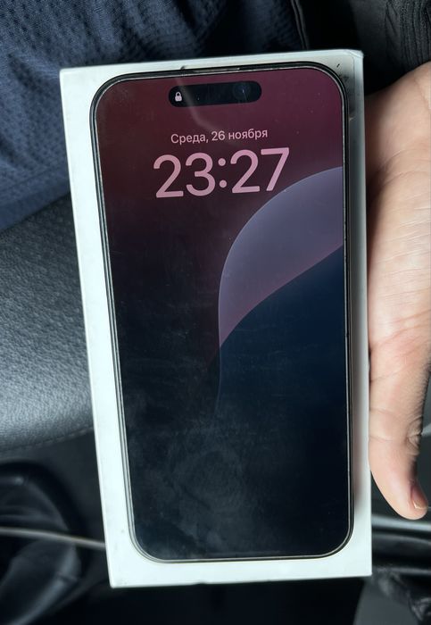 Iphone 16 pro max black 265 gb