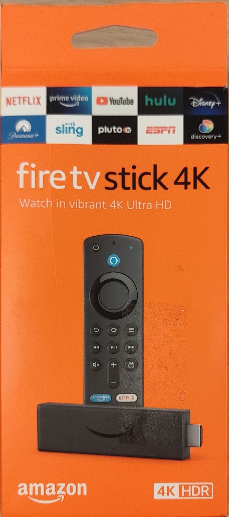 Промоция! Медия плейър Amazon Fire TV Stick 4K 2021 + Alexa Voice
