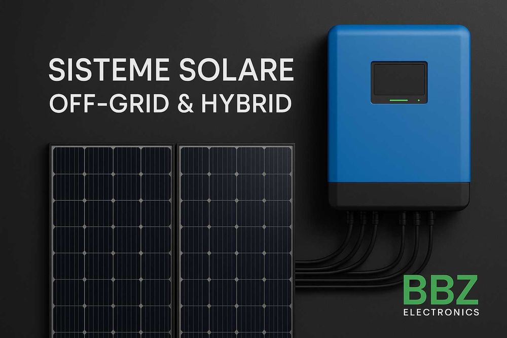 Montaj sisteme solare Off-Grid și Hybrid – Victron Energy,deye