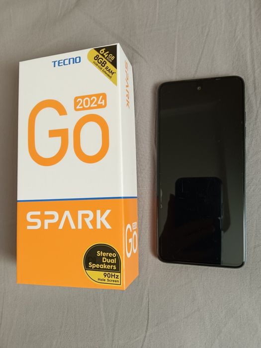 Techno spark go 2024 в идеальном состоянии