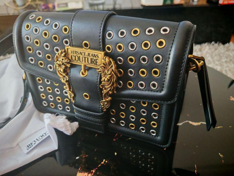 Geanta piele - Versace Jeans Couture