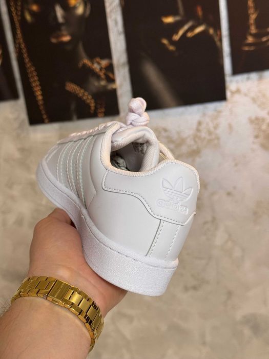 Adidasi Barbati Adidas Superstar Full White!
