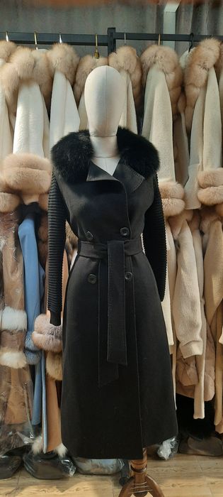 палта от естествен косъм/манта/якета