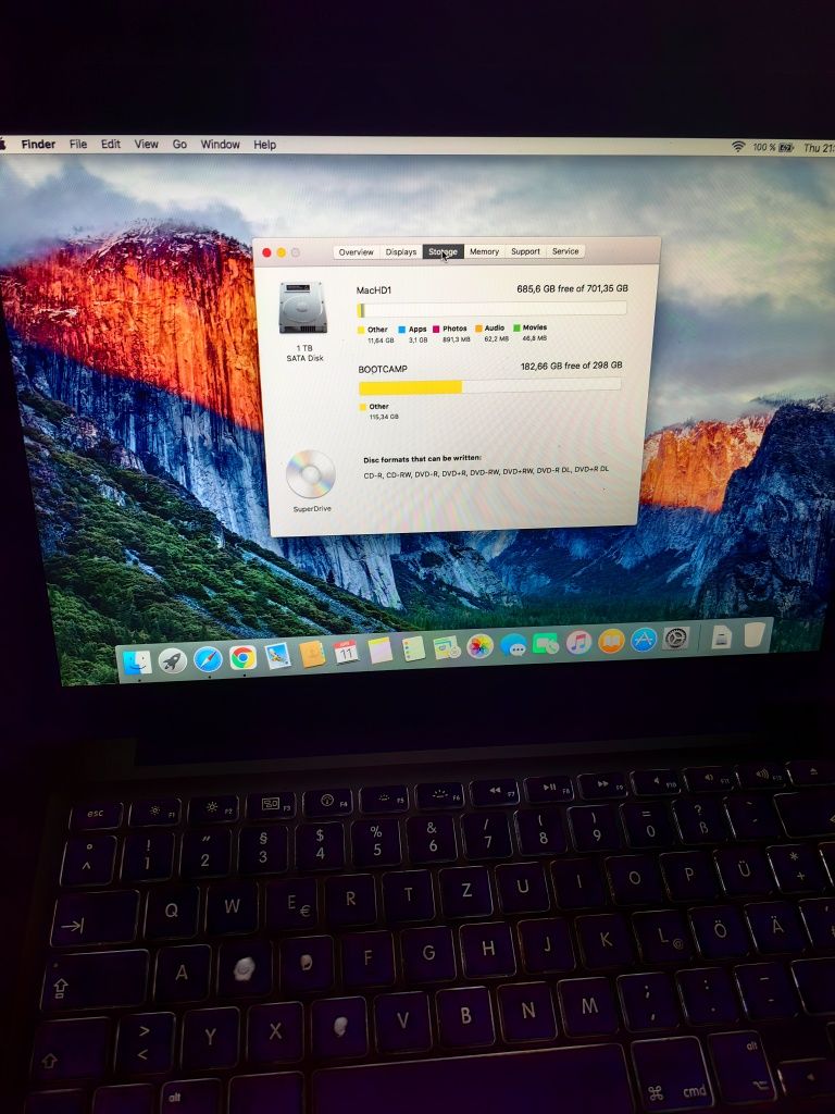 Macbook pro a1278 early 2011 i5