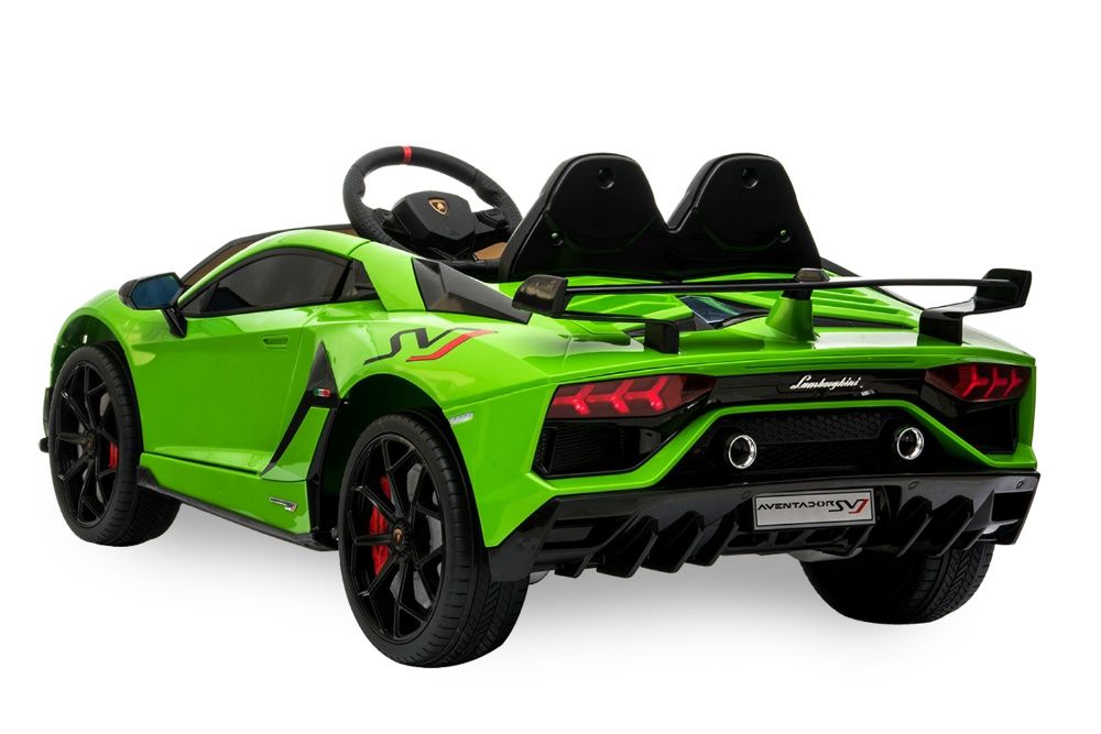 Masinuta electrica pentru copii Lamborghini Aventador SVJ 2x35W #Verde
