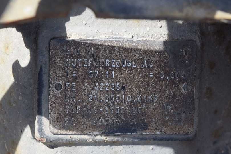 Axa spate completa MAN 81.35010.6169 37:11 - Piese/Dezmembrari MAN