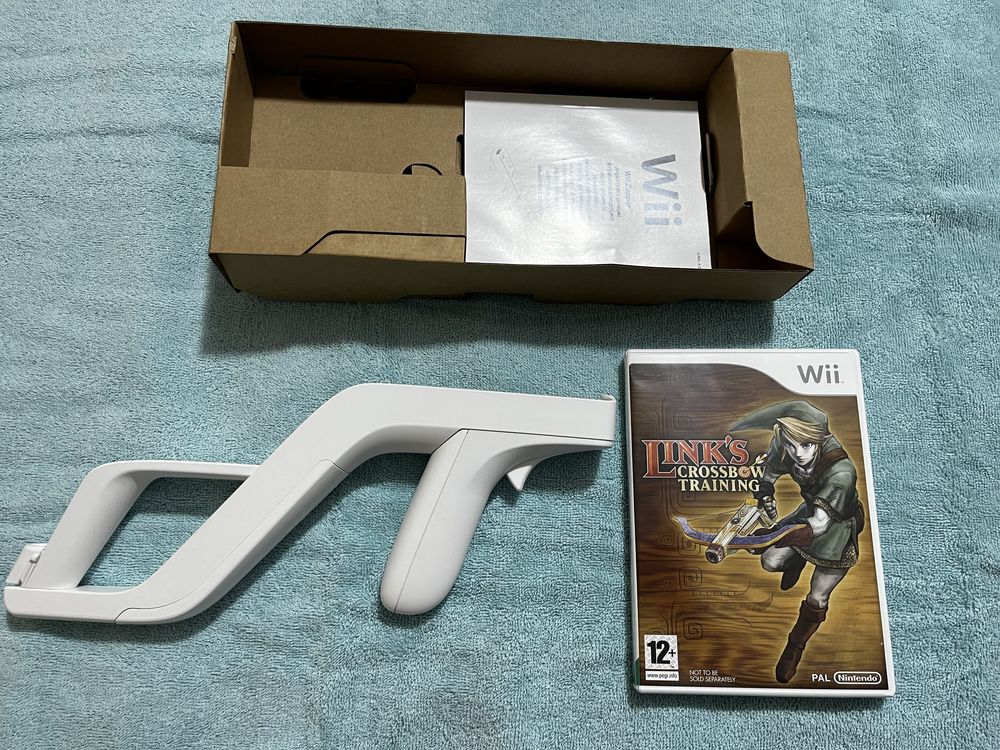 Nintendo Wii Zapper plus joc Link’s Crossboe training