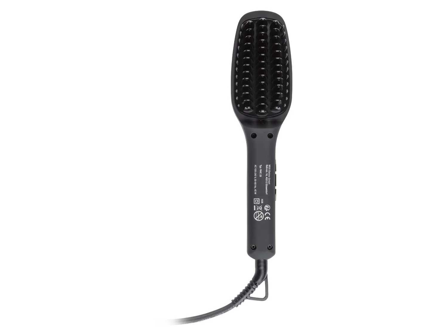 Placă îndreptat părul ionic 37 W, Perie de netezire keratina ceramica