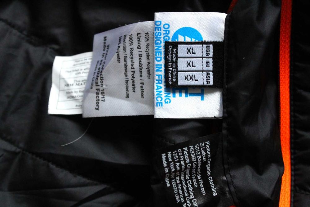 PICTURE - мъжко двулицево Primaloft яке, размер XL