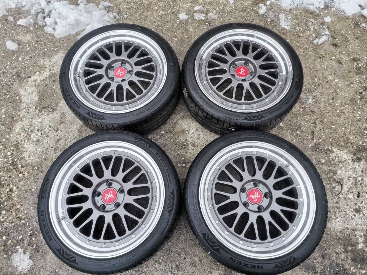 Jante Keskin R18 5x112 ET45 cu anvelope 225/40 ZR18 92Y Audi/VW/Skoda