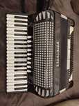 Vand acordeon italian 120 basi Excelsior 4 scaune