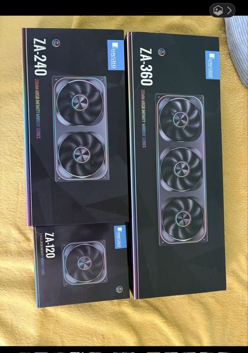 Ventilatoare cooler jonsbo za120 za240 za360