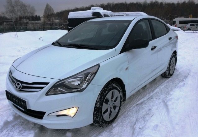 фара на Хюндай Акцент 14-15/ Hyundai Accent 14-15