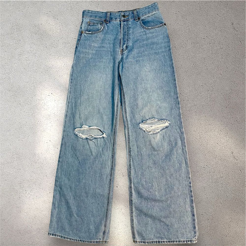 Jeans H&M Albastru Deschis