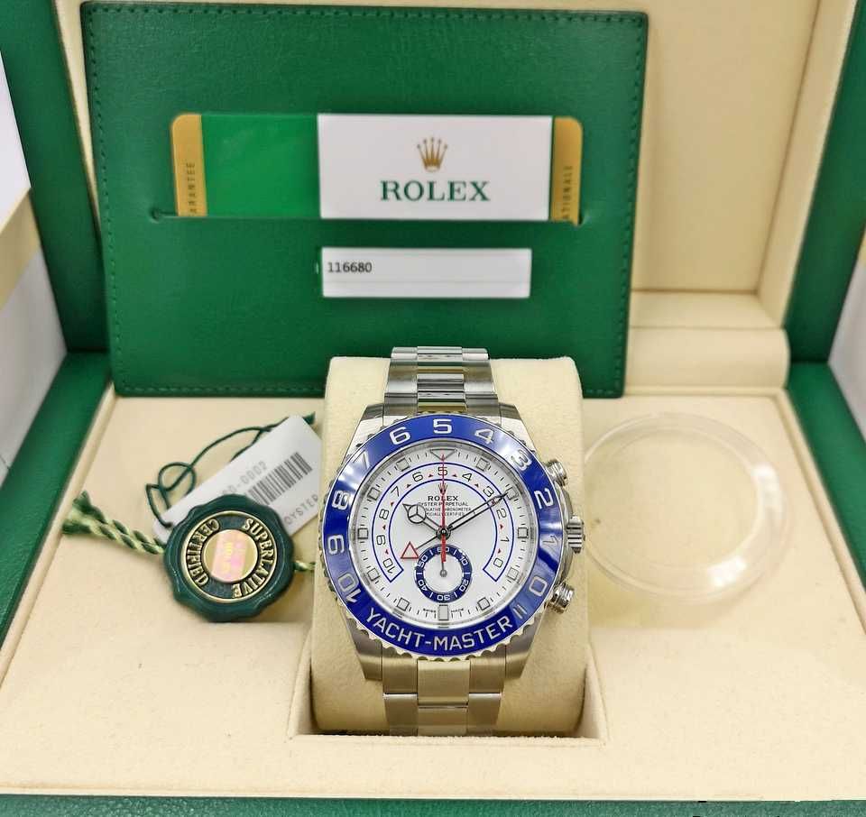 rolex yacht-master 2 / 44mm сребро