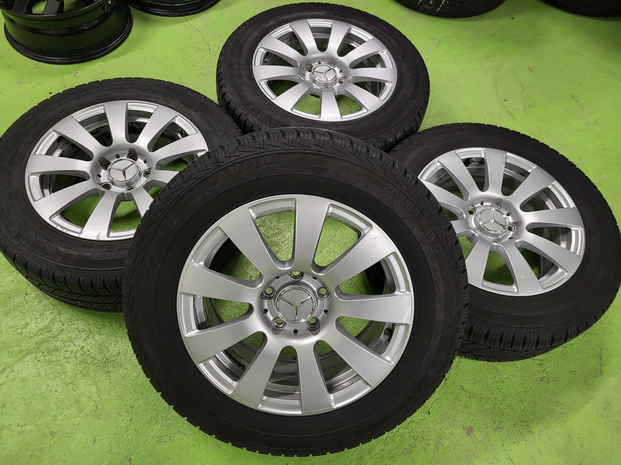 16 5x112 Mercedes Vito Viano 5х112 205/65/16 Continental