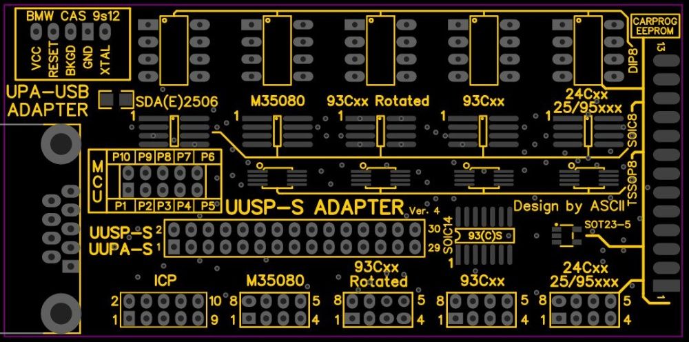 Adaptor Upa-USB, UPA-S, UUSP-S, UUPA-S, Carprog nu VVDI