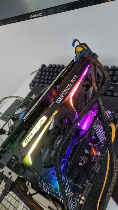 Placa video PCie MSI GAMING X TRIO Nvidia RTX 2070 Super 8Gb DDR6