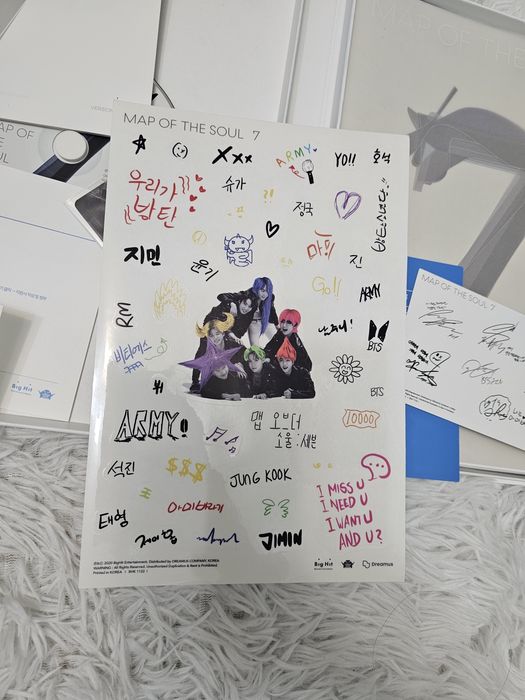 Альбом BTS map of the soul 7 version 2