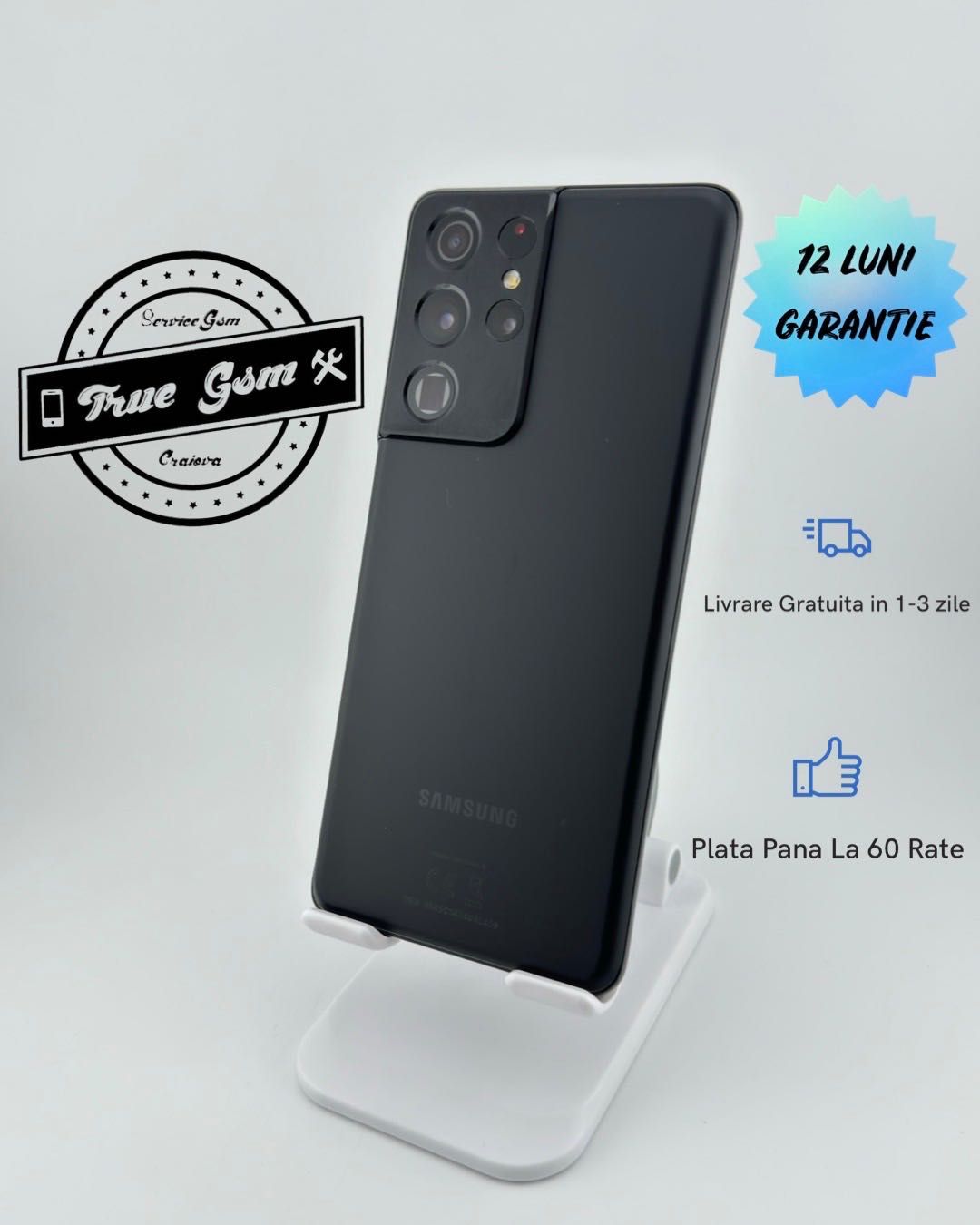 Samsung Galaxy S21 Ultra 128/256GB Phantom Black | TrueGSM