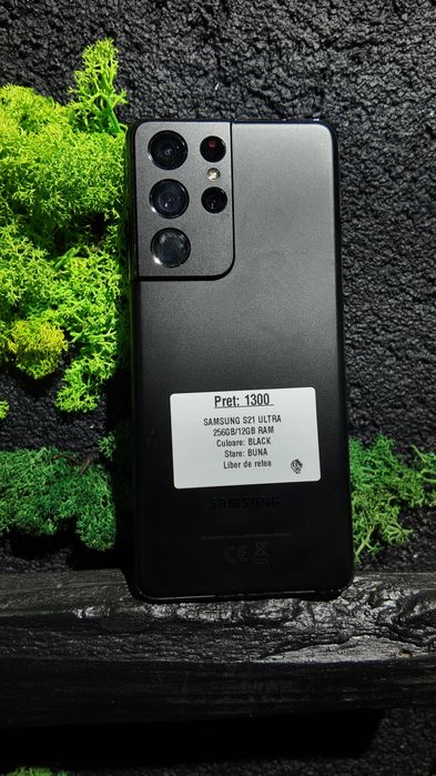 Samsung Galaxy S21 Ultra 256gb/12gb Black Duos/Fact+Garantie