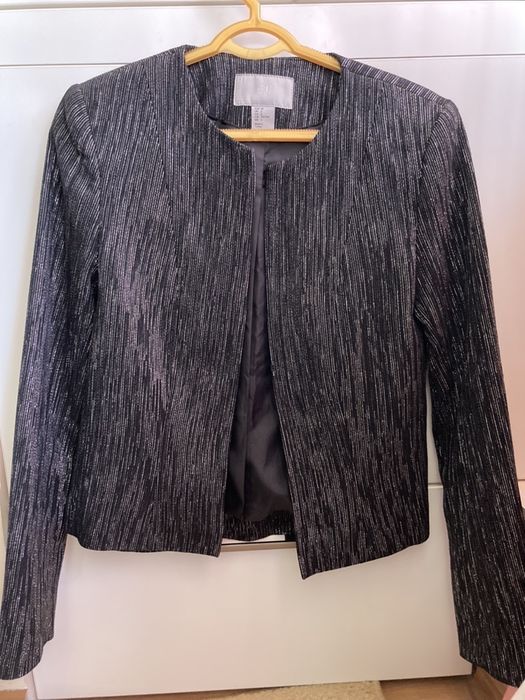 Новый жакет с люрексом H&M. Размер xs