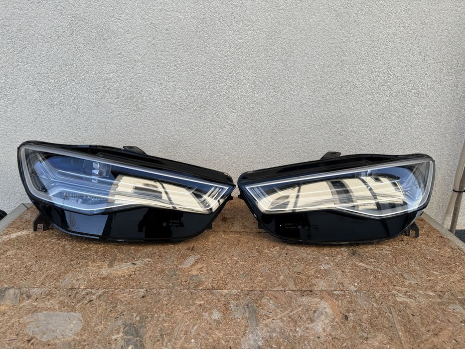 SET Far stanga dreapta Audi A6 C7 4G Facelift Full LED MATRIX Original