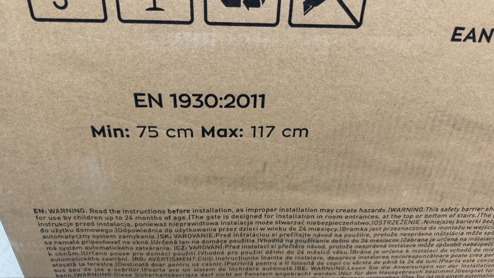 Poarta siguranta copii 75cm-117cm