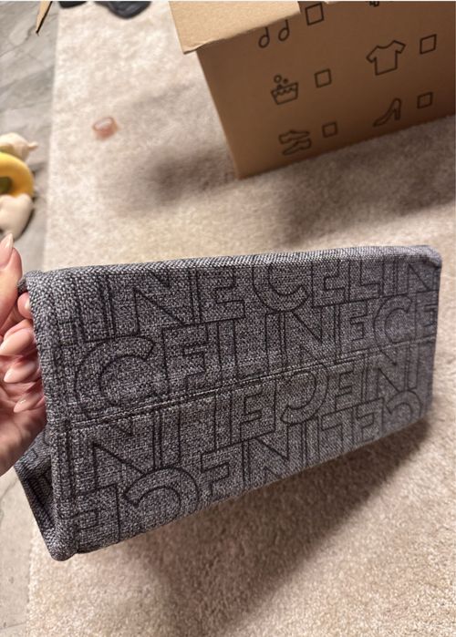 Сива дамска чанта CelinE*