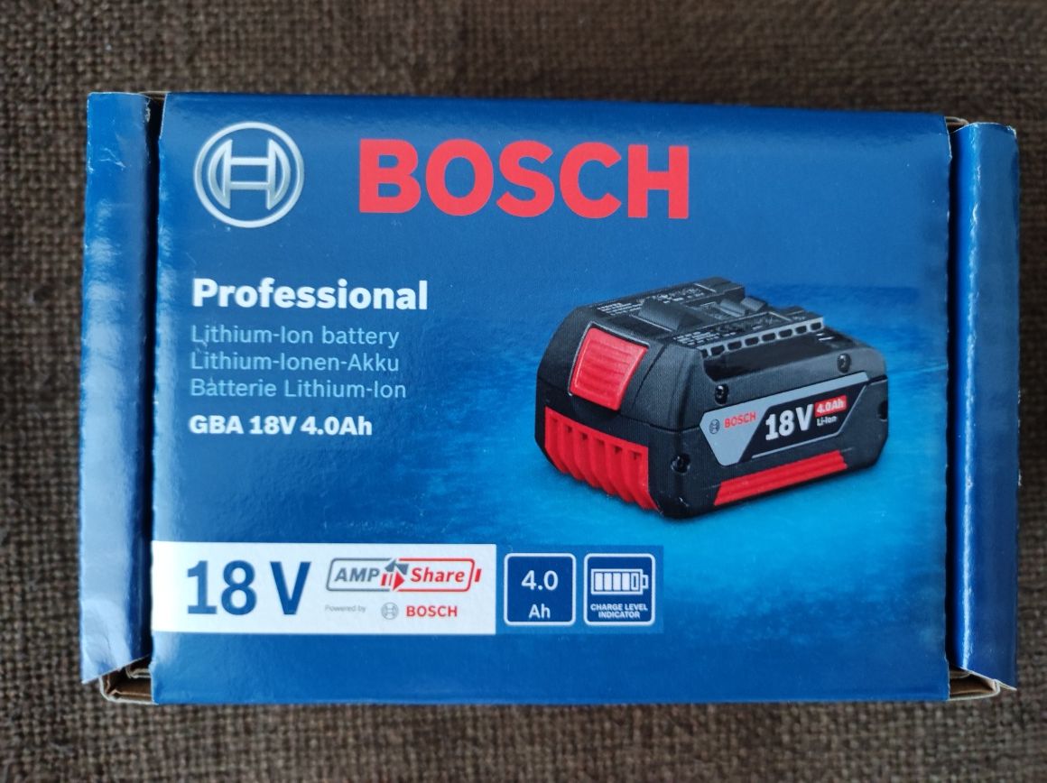 Oferta acumulatori Bosch Profesional 18v 4AH, 18v 5Ah și 18v 5,