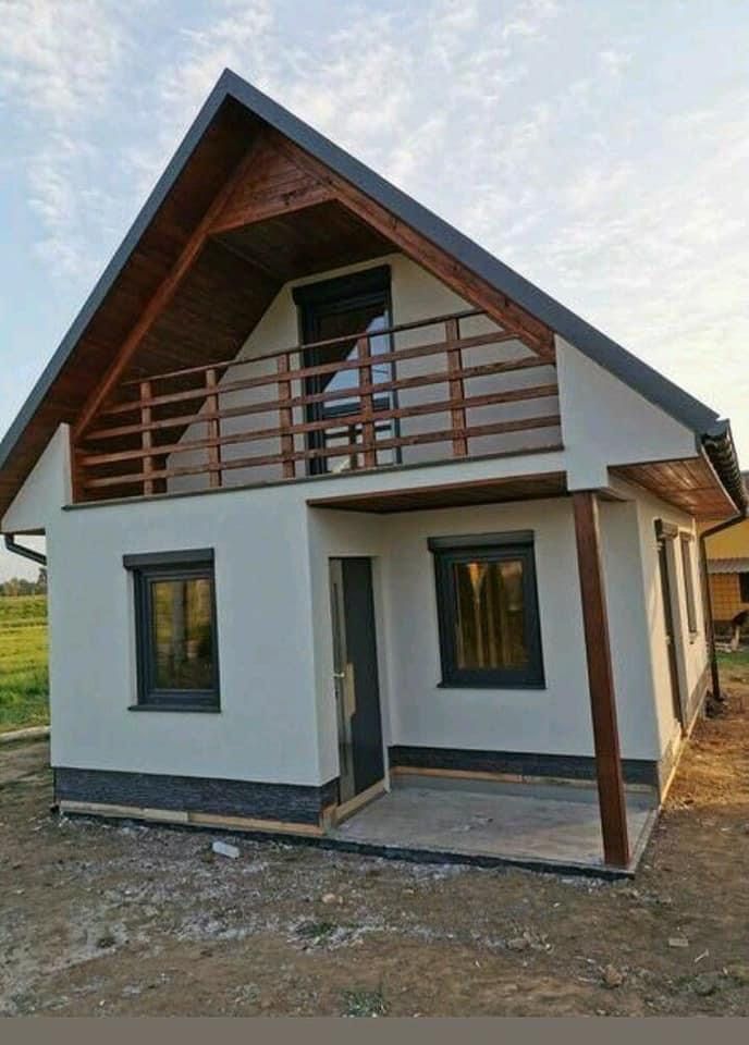 Vand casa pe structura metalica, containere si cabane tip A