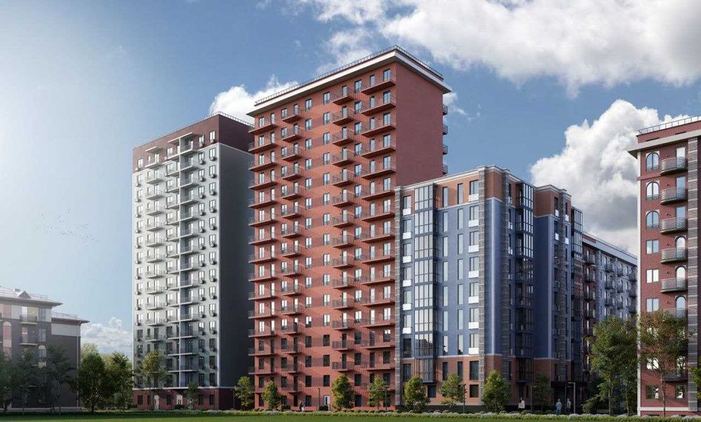 Евро 2 комнатная квартира в новостройке