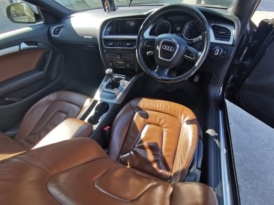 interior piele maron audi a5 coupe 2008 8T3 DEZMEMBREZ audi a5 coupe