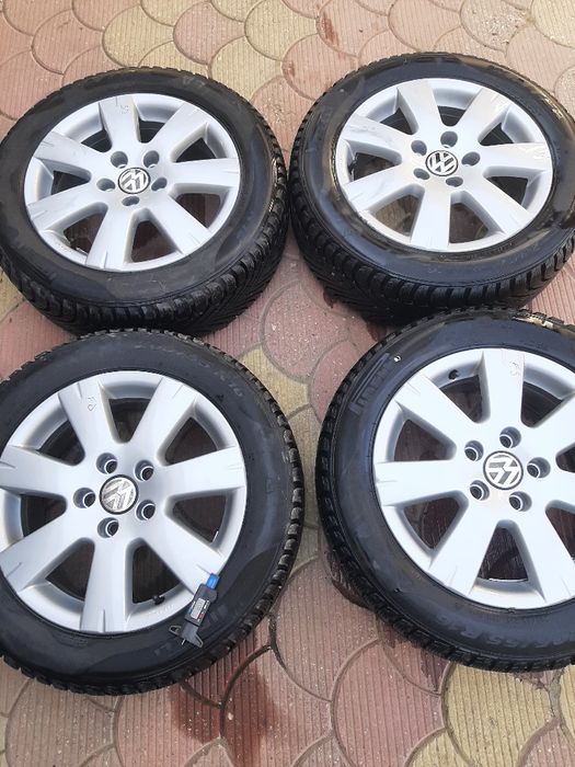 Jante 5×112 + anvelope ms 205/55 R 16
