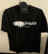 Tricou Palm Angels White Spray