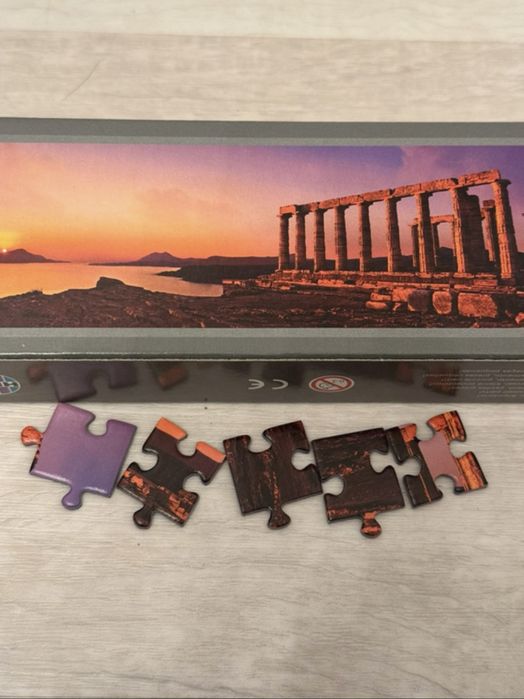 Puzzle Venetia sunset 1000 piese + Atena sunset 75 piese