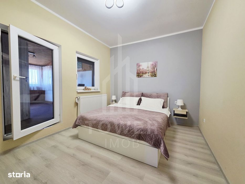 Apartament tip Penthouse de închiriat – 2 camere + terasă generoasă –