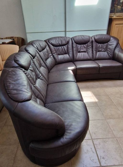 Coltar piele naturala