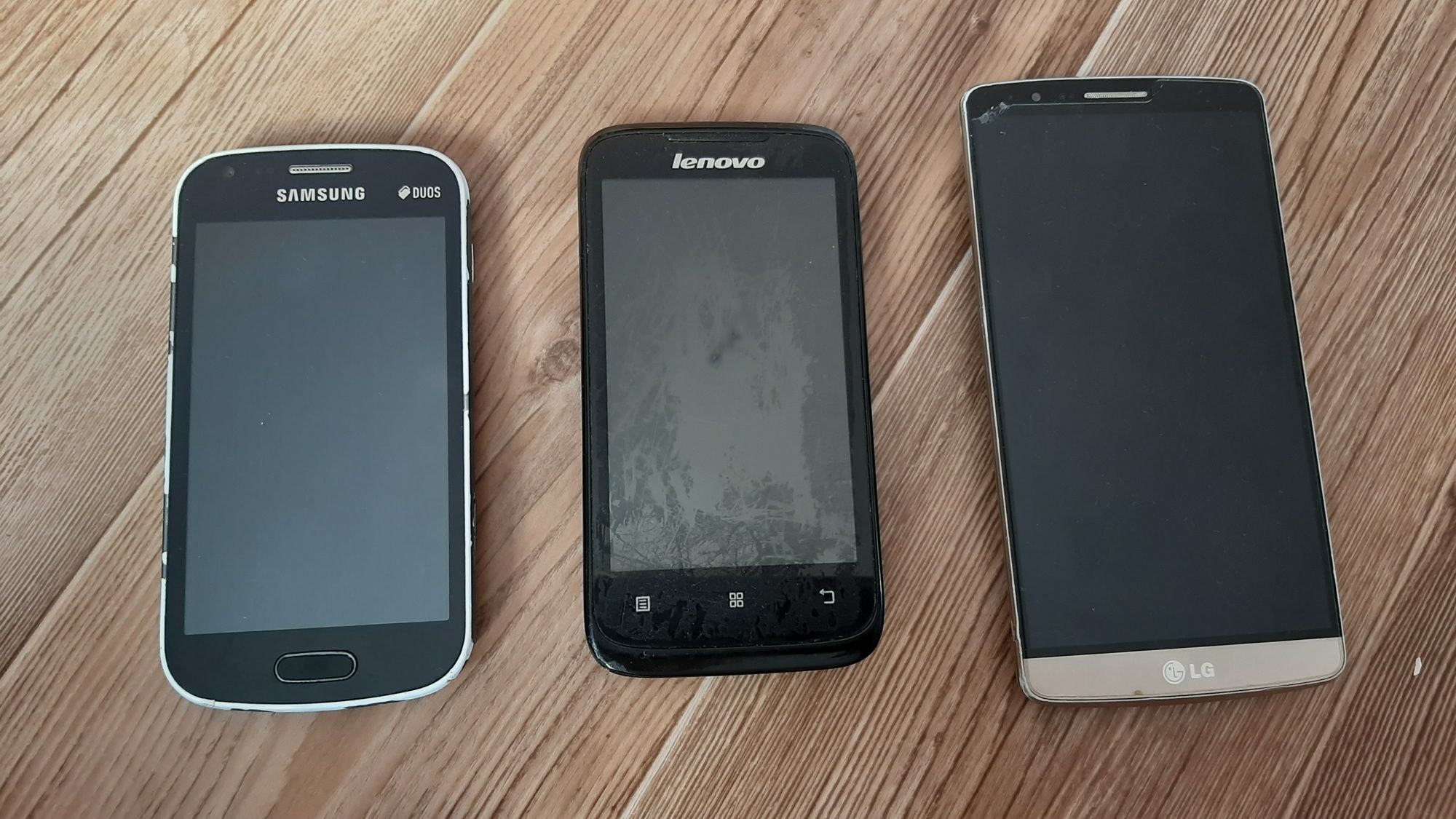LG, Samsung, Lenovo