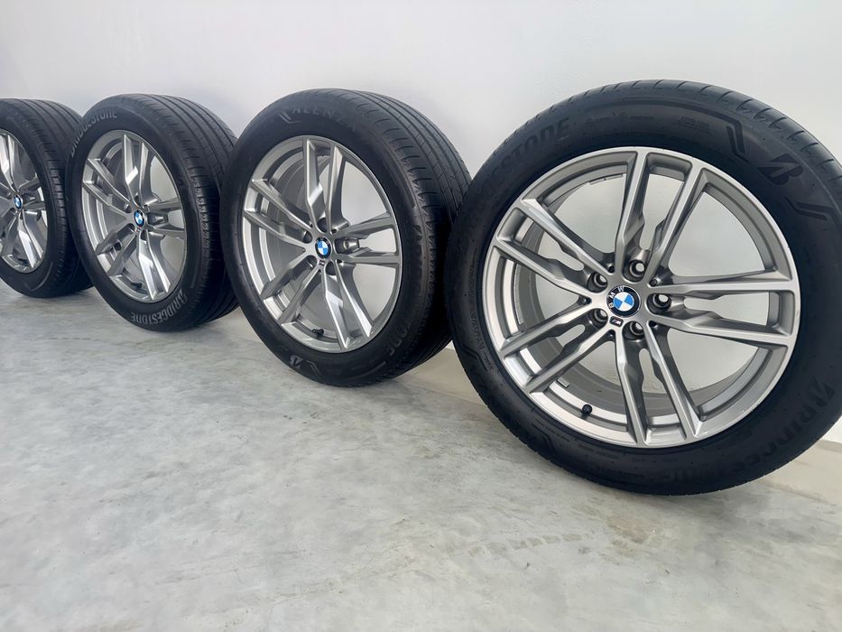 Jante Bmw X3 X4 R19 G01 G02 Originale 698M Bridgestone Rft 70% 2023var