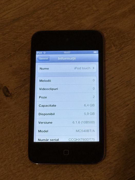 iPod Touch 4th gen 8GB