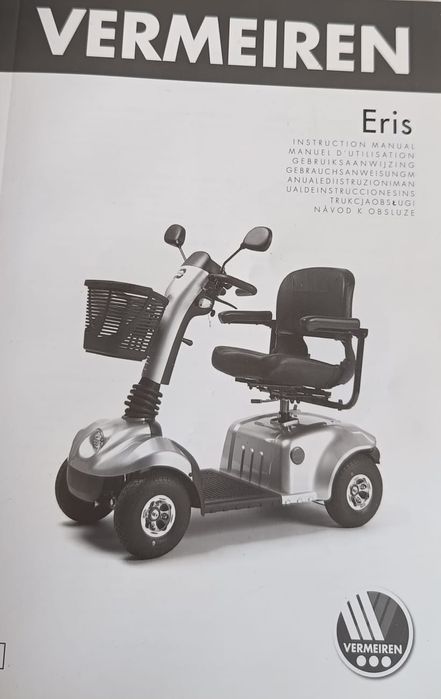 Scuter electric pentru persoane cu dizabilitati Vermeiren Eris