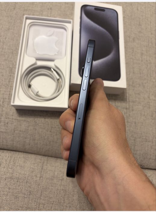 iphone 15 pro 512gb blue titanium impecabil