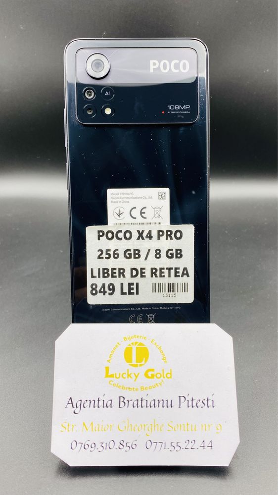 Poco X4 pro 256/8gb liber de retea cod produs 13115