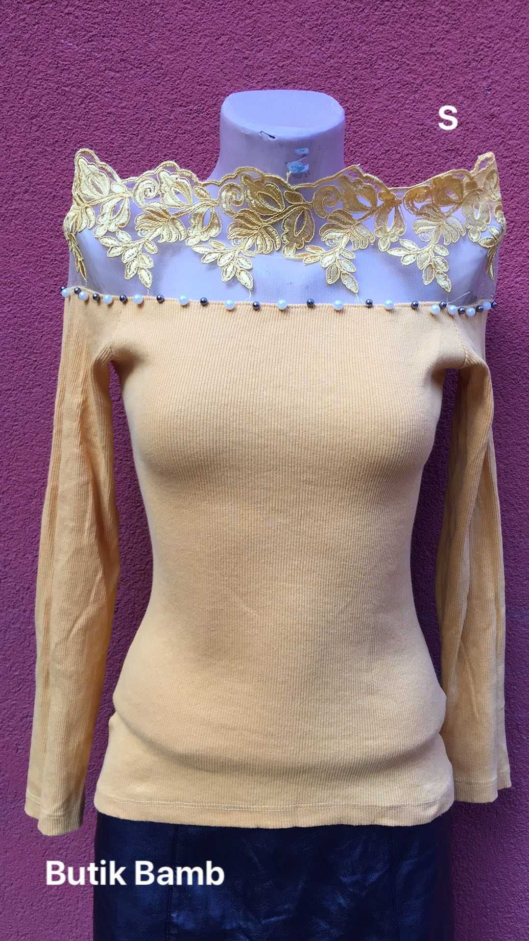 лот пола с ресни и бутикова блуза