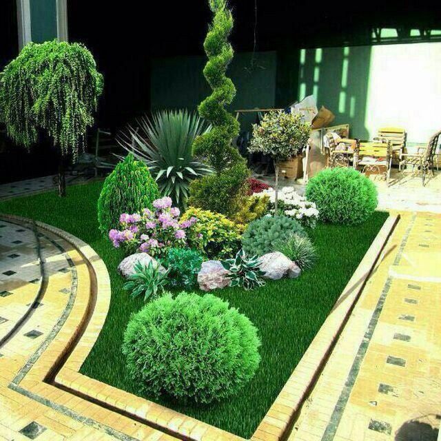 Газон экиш, манзарали ва мевали дарахтлар экиш, дорилаш, хизмати