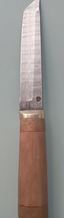 Нож от Дамаска стомана с клеймо - 300 лв.