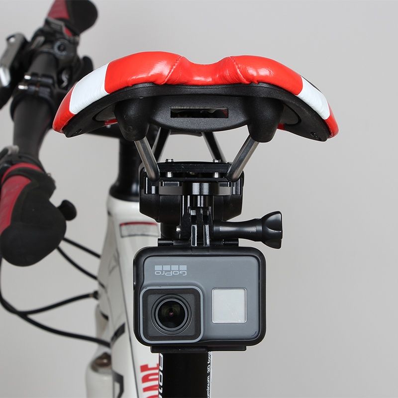 Suport multifunctional GO PRO rezerva cartus CO2 prindere sa bicicleta