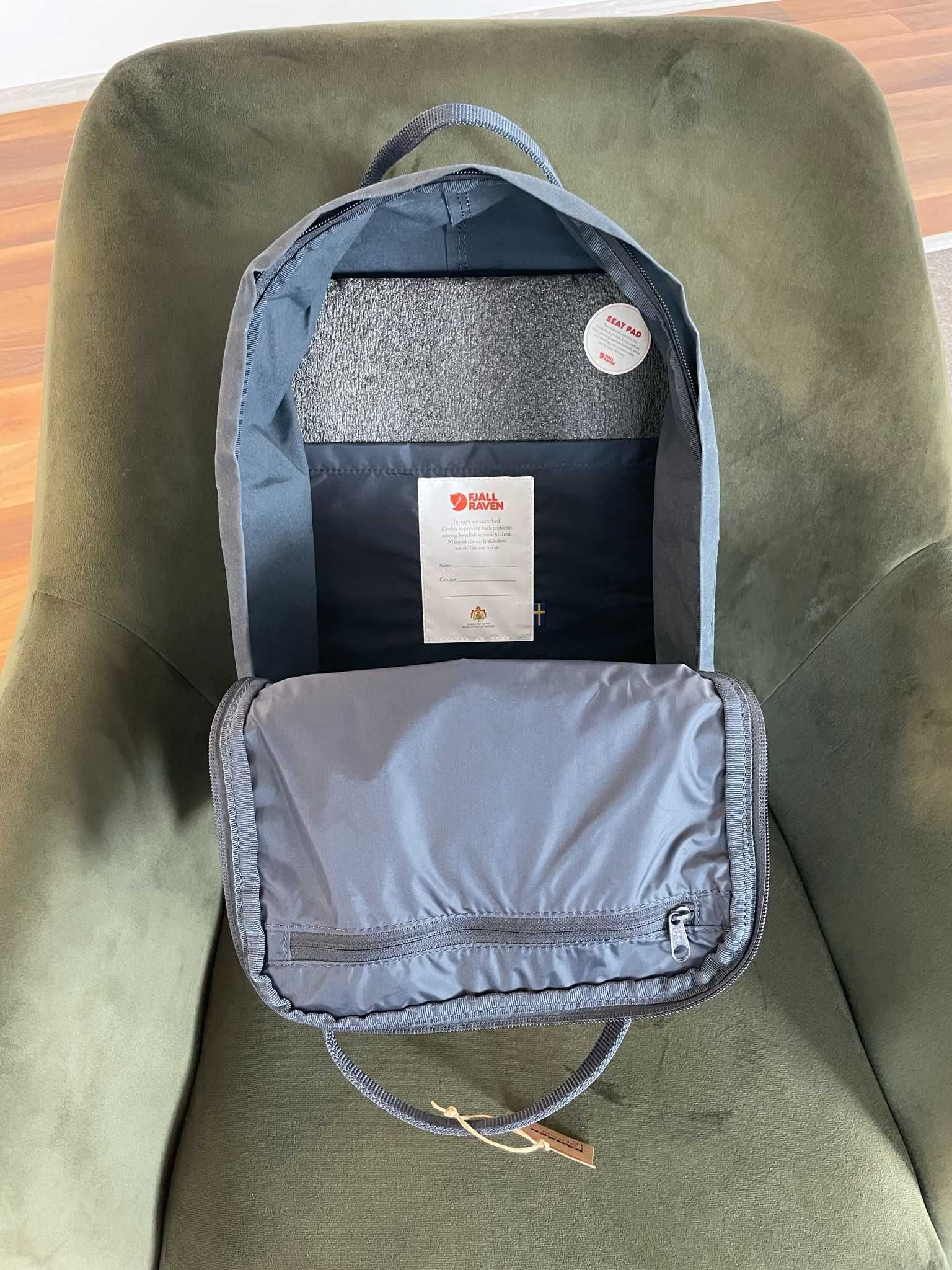 Раница Fjallraven KÅNKEN LAPTOP 17", синя